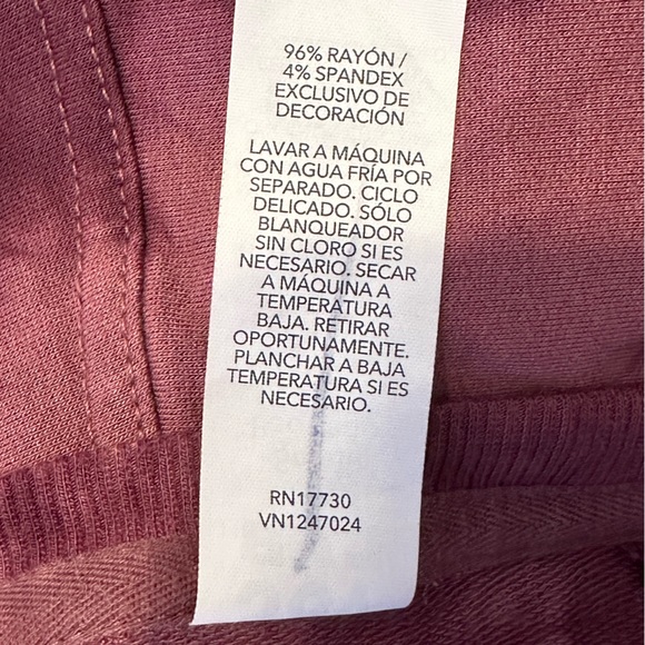 NWOT JoyLab tie dye matching SET, oversized sweatshirt/shorts, Sz. S/XS - Picture 7 of 9